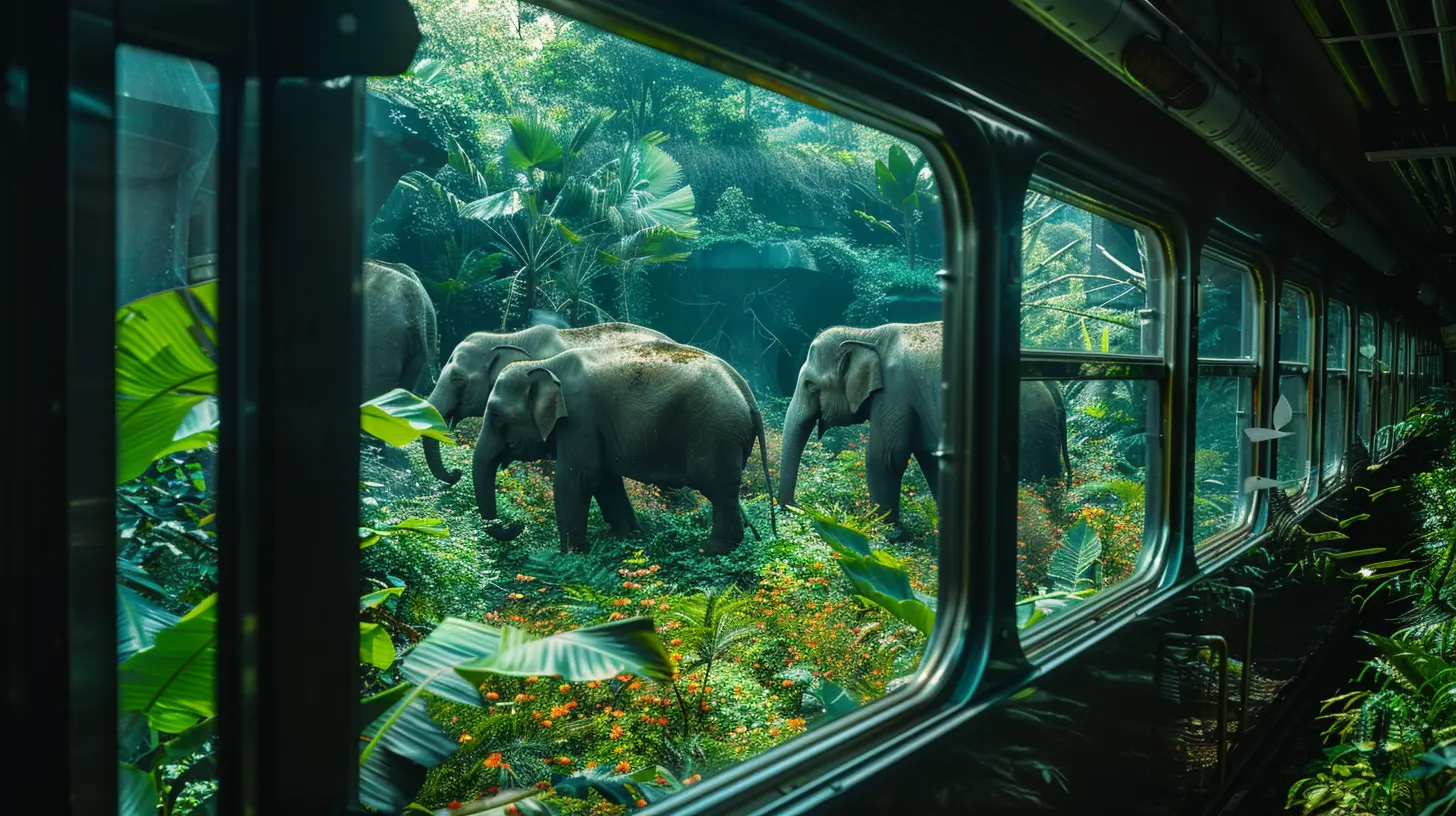 Incredible Wildlife Experiences from the Window of a Train