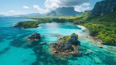 Volcanic Vibes: Tropical Islands Formed by Lava and Fire